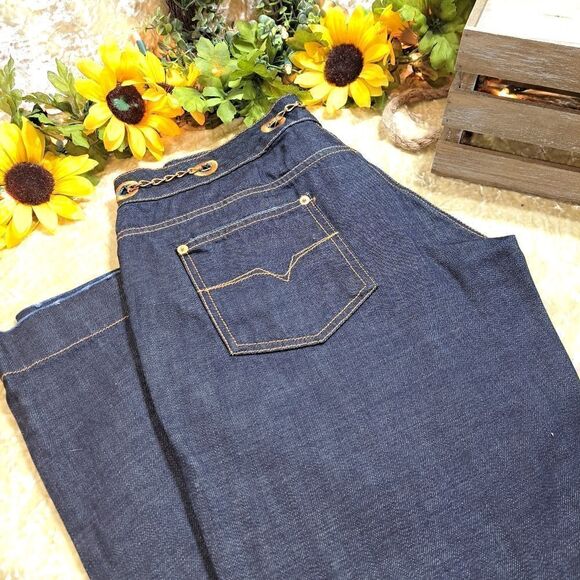 NWOT Versace Jeans Wide Leg Pant - Picture 10 of 13